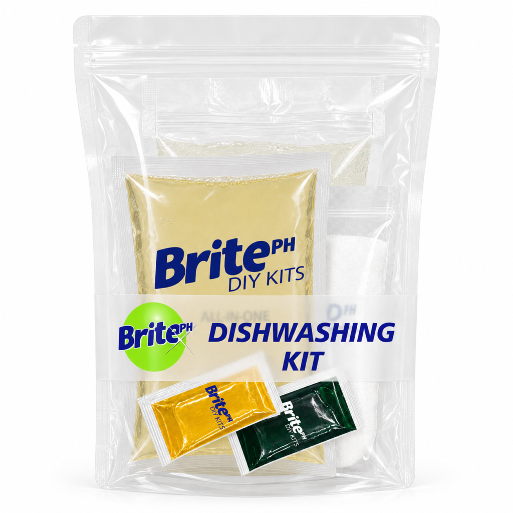 Dishwashing Liquid Kit DIY (17 liters Yield) 12 components