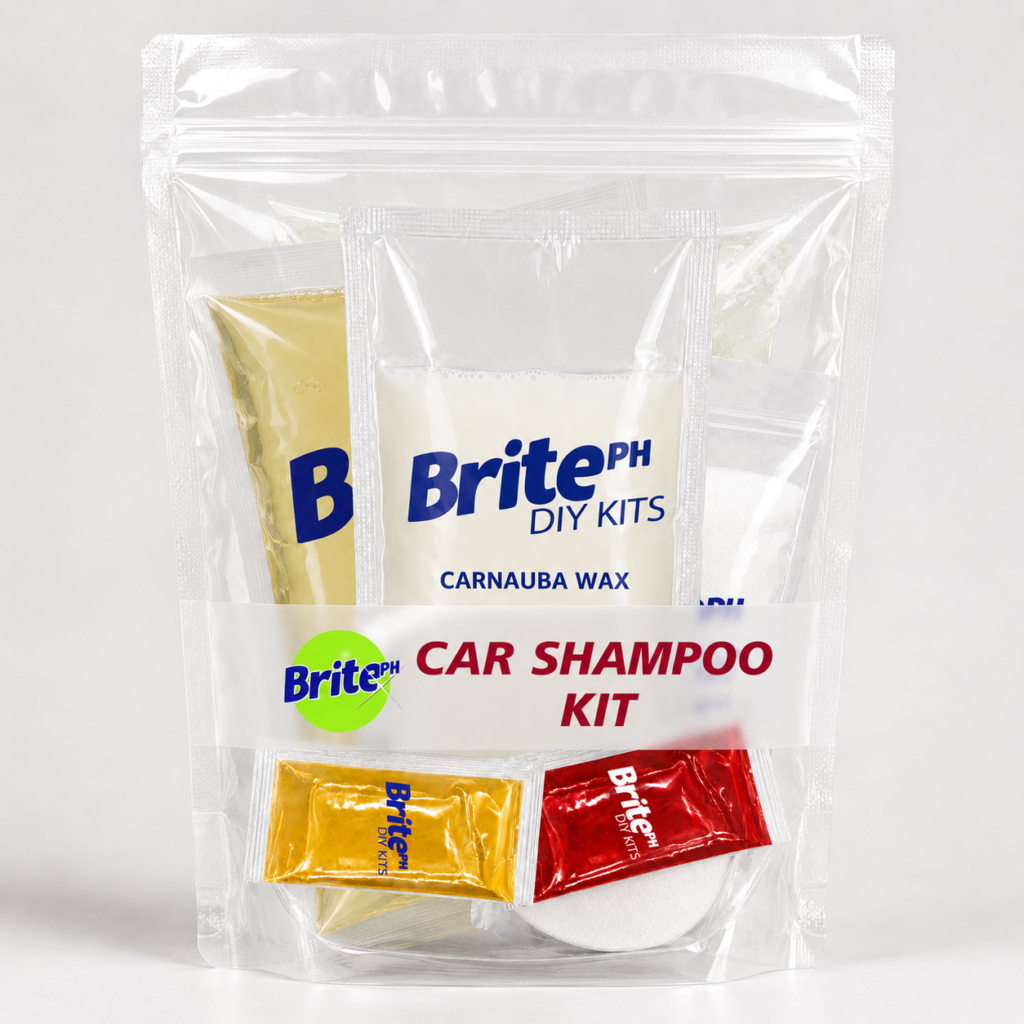 BritePH Car Shampoo DIY Kit w/ Carnauba Wax (17 Liters)