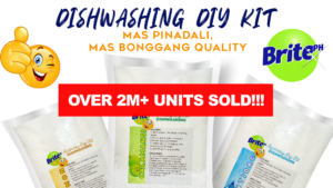 BritePH Dishwashing Liquid Kit DIY (17 liters Yield)